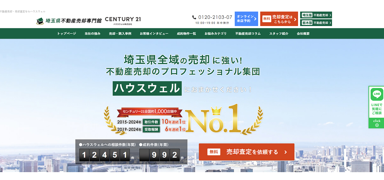 4.センチュリー21 ハウスウェル株式会社